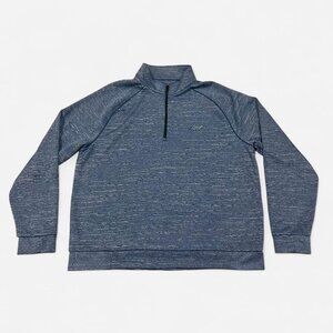 Greg Norman Blue Quarter Zip Jacket